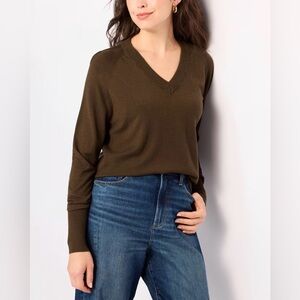 STITCHES&STRIPES Otis V-Neck Sweater - S